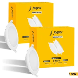 Jaquar Strella Slim 5W Round Recess Down Light (Pack of 2)