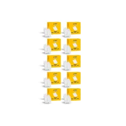 Jaquar Strella Slim 5W Square Recess Down Light, Po10