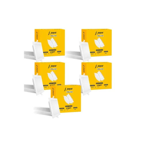 Image of Jaquar Strella Slim 8W Square Recess Down Light (Pack of 5)
