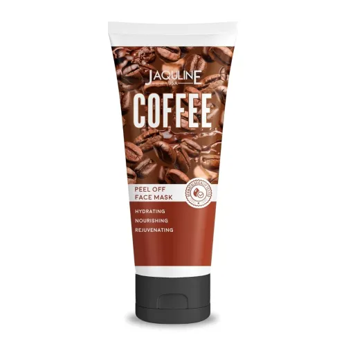 Image of JAQULINE USA Coffee Peel Off Face Mask for Men and Women Contains Coffee Extract to Remove Tan & Deep Cleansing for Glow
