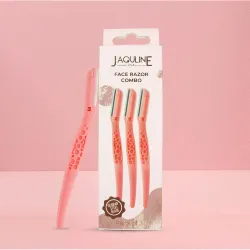 JAQULINE USA Face Razor for Women Pack of 3