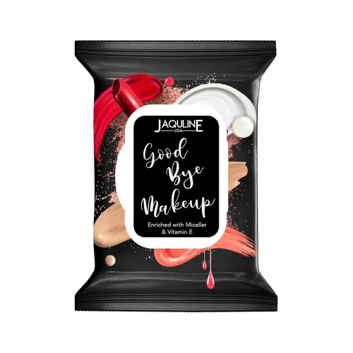 Image of JAQULINE USA Goodbye Makeup Remover Wipes 30N | Moisturizing & Hydrating