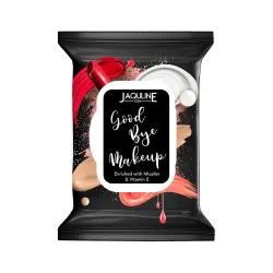 JAQULINE USA Goodbye Makeup Remover Wipes 30N | Moisturizing & Hydrating