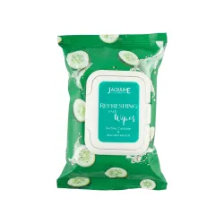 Jaquline USA Refreshing Face Wipes (Pack Of 30)