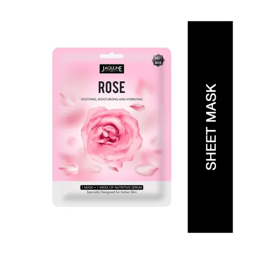 Image of Jaquline USA Rose Sheet Mask 