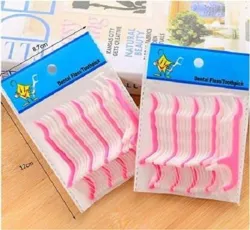 Jaravik Disposable Dental Flossers (Pack of 25)