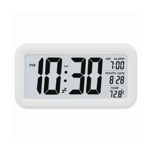 Image of JASIFS Digital Alarm Clock with 1 Year Warranty,Table Clock, Date and Temperature Display, Compact Desk Clock for Studen