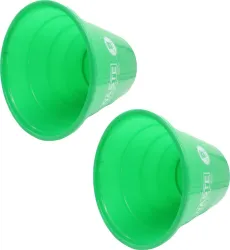 Jaycee Plastic Open Smart Garbage Bin Dustbin 8 Litre Plastic Dustbin (Green, Pack of 2)