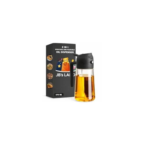 Image of JB'S LAND 2 In 1 Oil Sprayer Dispenser Bottle 470ml