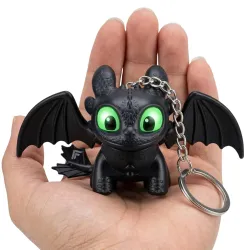 JBS LAND 3D Dragon Keychain Toy with Moving Wings & LED Light