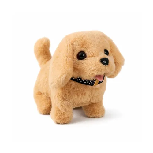 Image of JB'S LAND Walking Brown Dog Toy for Kids