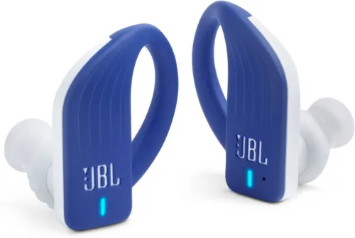 Image of JBL Endurance Peak TWS Earbuds – 24H Playtime, IPX7, White-Blue