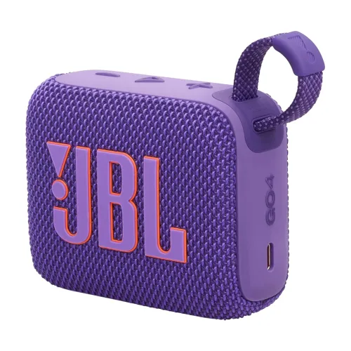 Image of JBL Go 4, Wireless Ultra Portable Bluetooth Speaker, Pro Sound, Vibrant Colors, Water & Dust Proof, Type C (Without Mic,