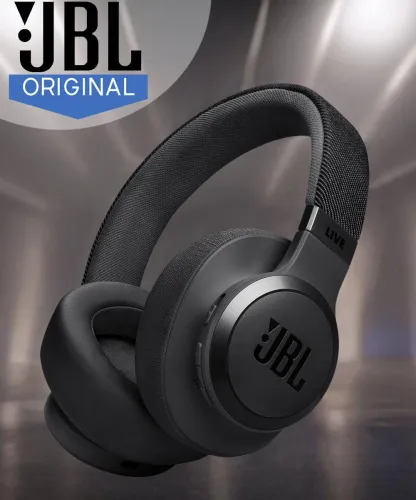 Image of JBL Live 770NC ANC Headphones (Black) 