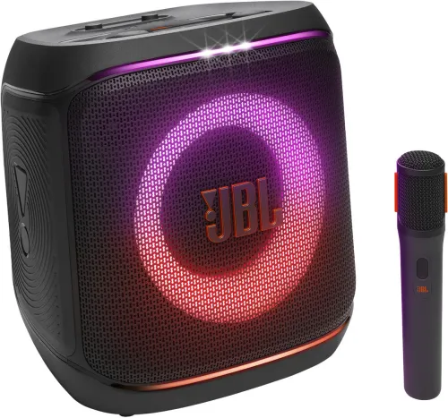 Image of JBL Partybox Encore 2 with Mic,AI Sound Boost,Dynamic Light Show,Upto 15Hrs Playtime 100 W Bluetooth Home Audio Speaker 