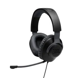 JBL Quantum 100 wired over-ear gaming headphones with mic