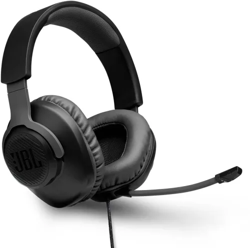 Image of JBL Quantum 100 Wired Gaming (Black, On the Ear)