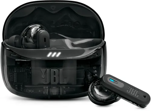 Image of JBL Tune Beam 2 Ghost transparent ANC Earbuds