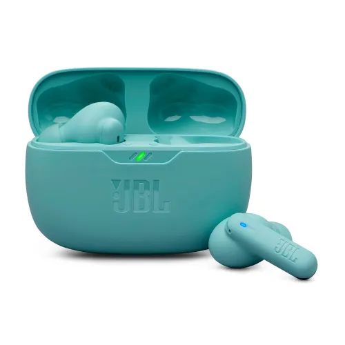 Image of JBL Wave Beam 2 ANC Earbuds (BT v5.3, 40H Playtime, Blue) 