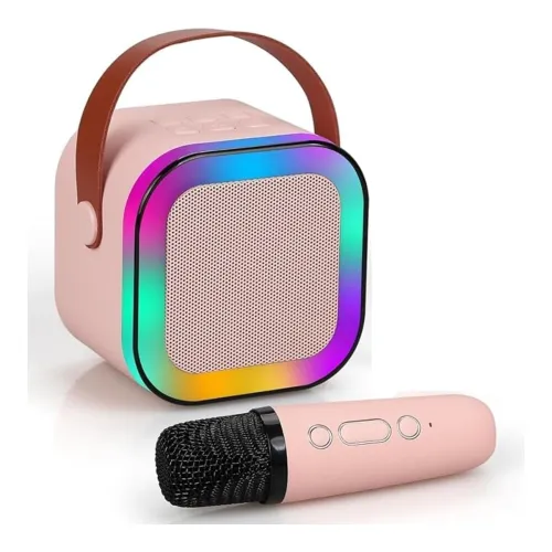 Image of JB'S LAND 2024 Karaoke Machine for Kids with Wireless Mics 4-12 Years Old Girls