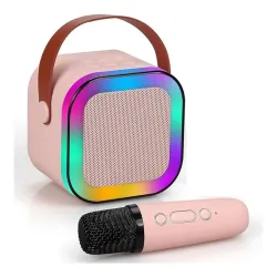JBS LAND 2024 Karaoke Machine for Kids with Wireless Mics 4-12 Years Old Girls