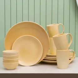 JCPL Fine Porcelain Reactive Dinner Set