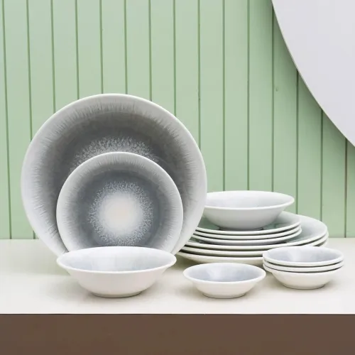 Image of JCPL Fine Porcelain Textures Dinner Set