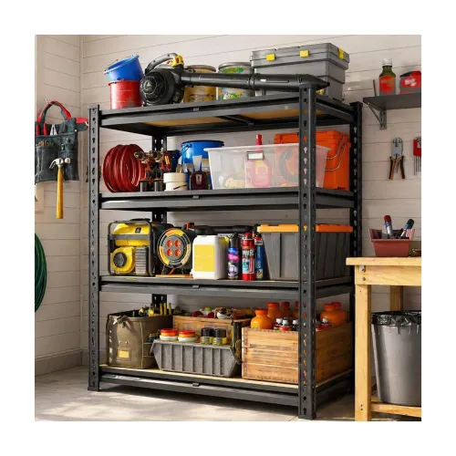 Image of JD FRESH 4-Tier Extra Large Metal Shelf Rack
