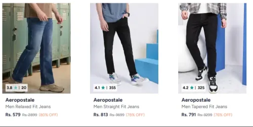 Image of Jeans For Men & Women at Minimum Discount OF 76%