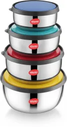 Jensons Steel Cookie Jar (Pack of 4)