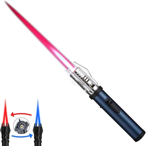 Image of Jet Flame Lightr | Metal Body Camping Lightr | Windproof Lightrs | Torch lighters Bright Fire Lightr with Safety Lock an