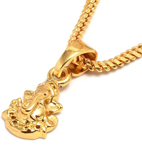 Image of Jewar Mandi Gold-plated Brass Locket