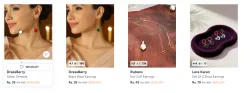 Jewellery at minimum 80% Discount