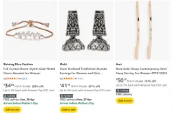 Jewellery Set up to 97% Discount Startinng @ ₹34