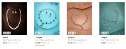 Jewellery Sets starting at ₹83