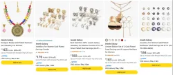 Click to enlarge Jewels Galaxy JEWELLERY Starting From @ ₹163