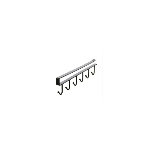 Image of JHBK. Metal Over The Door Hangers 6 Hook for Wall