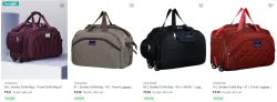 Jholawala Duffle Bags upto 93% Discount