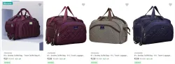  jholawala Strolley duffel bag upto 93% Off