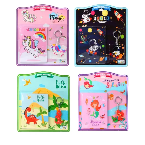 Image of Jiada Birthday Return Gifts Stationery Sets Pack of 6 Mixed Designs,3+ Year