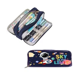 Jiada Space Astronaut Large Capacity Pencil Case 