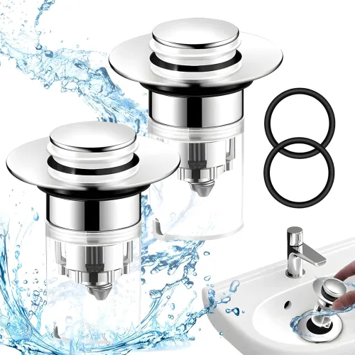 Image of JIALTO 2 PCS Kitchen Sink Strainer