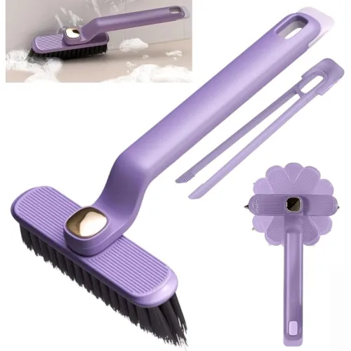 Image of JIALTO 360° Rotating Bathroom Cleaning Brush Set