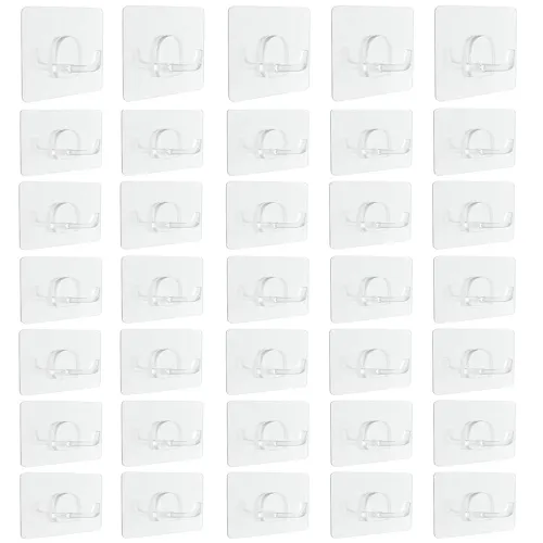 Image of JIALTO 50 Pcs Wall Hooks