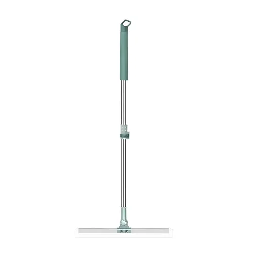 Image of JIALTO Magic Broom Floor Squeegee with Adjustable Handle | Heavy-Duty Silicone Wiper Mop for Bathroom, Kitchen & Window 
