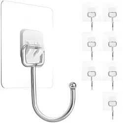 JIALTO Large Adhesive Hooks