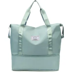 JIALTO Nylon Expandable Travel Duffel Bag For Women