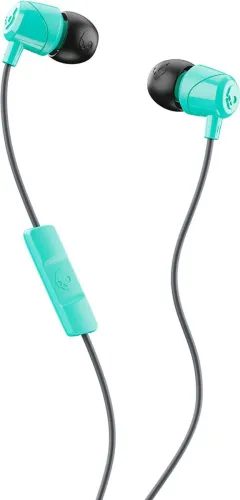 Image of Jib Wired Earbuds with Microphone, Noise Isolating Fit, Call and Track Control  (Gray Miami, In the Ear, In the Ear)