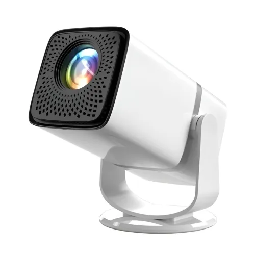 Image of JIFAR Atom 3X | Real Full HD 1080p Native, Automatic Android iOS Projector | 300 ISO | Rotatable Design | 4K HDR Support