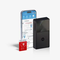 Jio Find Pro 4G GPS Tracker | 10000mAh | Voice Monitor | 1Y Free | Mag Mount GPS Device (Black)